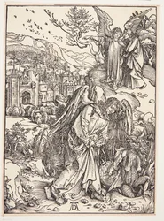 O anjo mostrando a São João a Nova Jerusalém