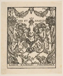 O Bookplate de Willibald Pirckheimer.n.d.