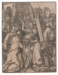 O Carregar da Cruz, da série A Pequena Paixão, 1509.