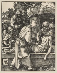 A Deposição, de A Pequena Paixão, c. 1509.