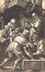 O sepultamento, 1512.