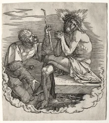 A Grande Paixão: Página de rosto - Cristo, Homem de Dores