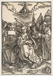 A Sagrada Família com Cinco Anjos, ca. 1503