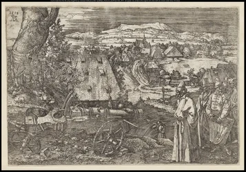 A paisagem com o canhão, 1518