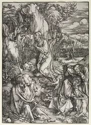 A Grande Paixão: Cristo no Monte das Oliveiras, c. 1497-1500.
