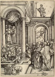 A vida da Virgem: A apresentação da Virgem no Templo