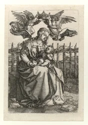 A Madona e o Menino coroados por dois anjos, 1518