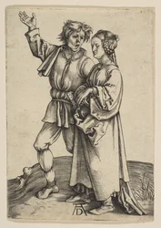 O camponês e sua esposa, ca. 1497