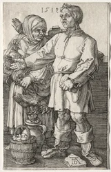 Os Camponeses no Mercado, 1519.