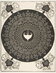 “O segundo nó”. Roundel entrelaçado com um Amazon Shield em seu centro, 1521 antes.