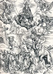 A Besta de Sete Cabeças e a Besta com Chifres de Cordeiro, 1498 1906.