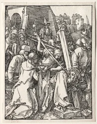 A pequena paixão: Cristo carregando a cruz, 1509.