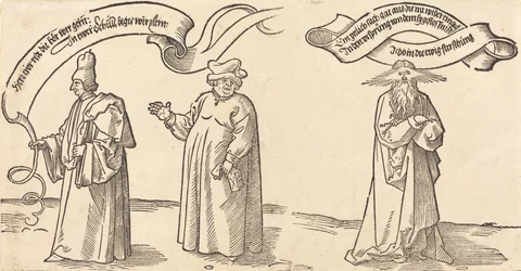 The Teacher, the Clergyman, and Providence, provavelmente 1526.