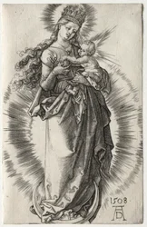 A Virgem com uma coroa estrelada, 1508.