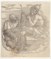 Página de título: A zombaria de Cristo