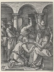 Cristo coroado de espinhos, c.1510 (xilogravura)