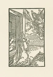 David a rezar. Ilustração de Diurnale s m chorum ecclesie Basilien. Impresso por Johann Bergmann, Basileia