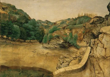 Caminho nos Alpes
