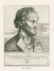 Philipp Melanchthon. 1526 (gravura)