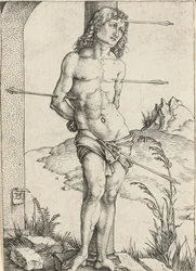 São Sebastião vinculado a uma coluna, c.1499