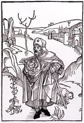 Santiago de Compostela. 1489 (gravura)