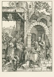 A Adoração dos Magos, c.1503 (xilogravura)