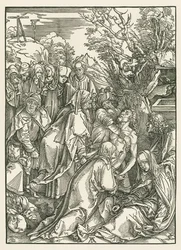 O Sepultamento, c.1496-97 (xilogravura)