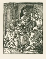 A zombaria de Cristo, c.1508-09 (xilogravura)