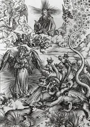 Mulher do Apocalipse e dragão de sete cabeças, Apocalipse