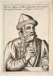 John Guttemberg, pub. Gravação em 1683.