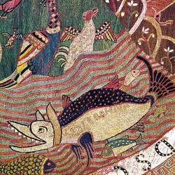 A Criação, pormenor da separação da terra e da água