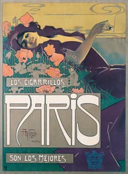Cigarros Paris Cartaz de Aleardo Villa