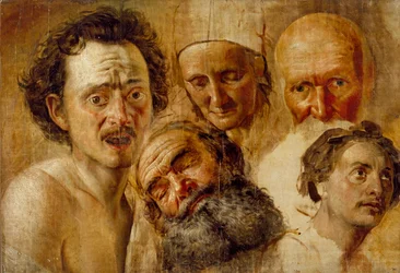 Estudo de Cabeças, c1830