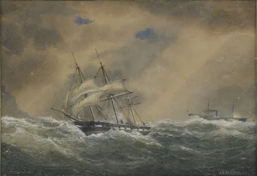 A fragata a vapor Svetlana, 1878