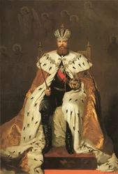 Retrato de Alexandre III da Rússia (1845-1894)