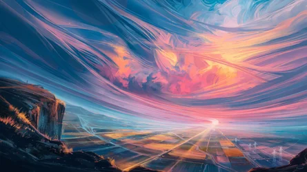 Horizonte Celeste Vibrante