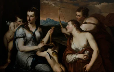Cupido de venda de Vénus