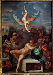 Alegoria da vida humana, cerca de 1590