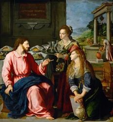 Cristo na casa de Marta e Maria, 1605