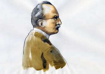 Max Planck, físico alemão (Retrato do físico alemão Max Planck (1868-1947))