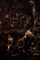 Jogadores, soldados e vagabundos, ca. 1720/30 (Óleo sobre tela)
