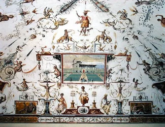 Tecto da Saletta, c.1570 (mural)