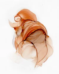 Fluxo abstrato e terroso