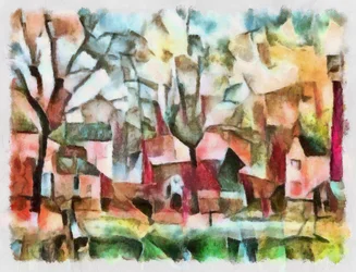 Paisagem em rosa, 2016