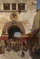 Portão em Volterra, Etruria