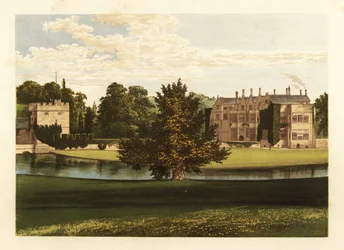 Castelo de Broughton, Oxfordshire, Inglaterra.