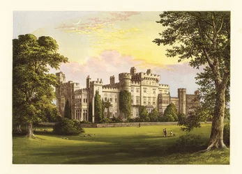 Castelo de Hawarden, Flintshire, País de Gales.
