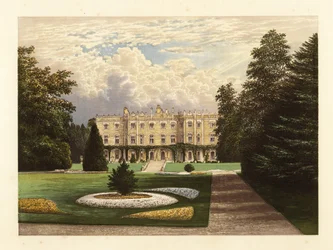 Hughenden Manor, Buckinghamshire, Inglaterra.
