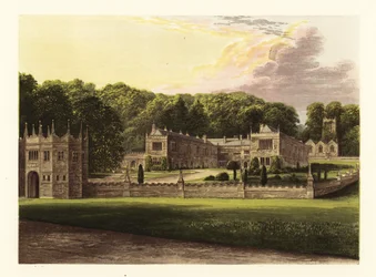 Lanhydrock House, Cornwall, Inglaterra.