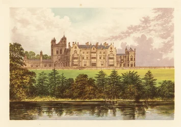 Worsley New Hall, Lancashire, Inglaterra.